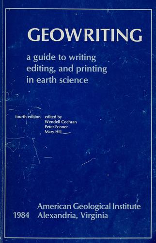 Cover for Geowriting