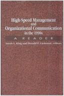 Cover for High Speed Management and Organizational Communication in the 1990s