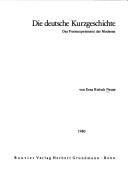 Cover for Die deutsche Kurzgeschichte