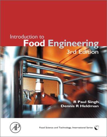 Cover for Introduction to food engineering
