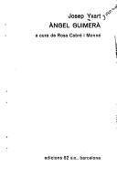 Cover for Angel Guimerà