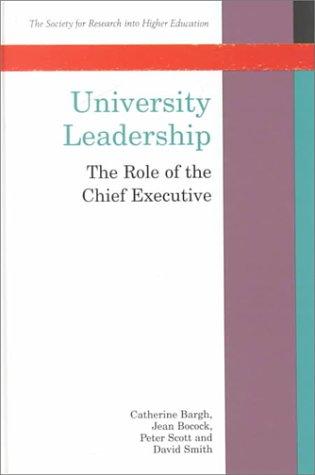 Cover for University Leadership