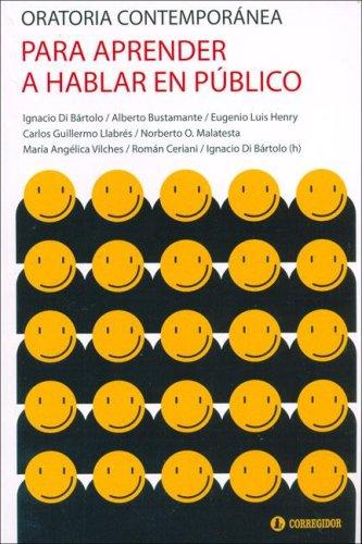 Cover for Oratoria Contemporanea - Para Aprender a Hablar En Publico