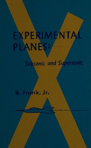 Cover for Experimental planes