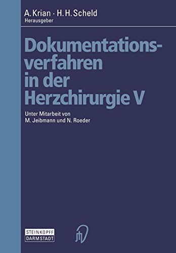 Cover for Dokumentationsverfahren in der Herzchirurgie V