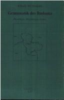 Cover for Grammatik des Buduma