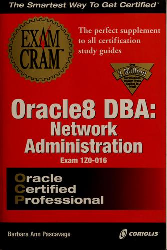 Cover for Oracle8 DBA
