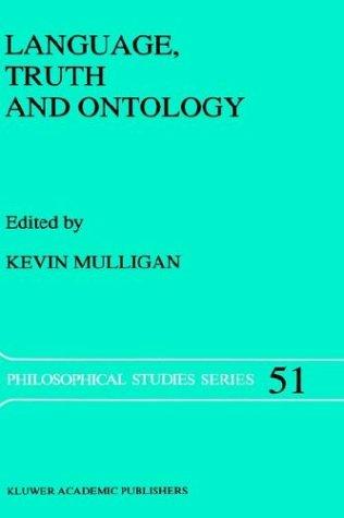 Cover for Language, Truth and Ontology