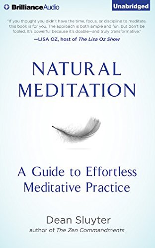Cover for Natural Meditation