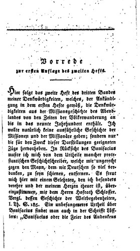 Cover for Denkwürdigkeiten aus der Geschichte des Christenthums, und des christlichen Lebens