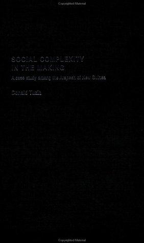 Cover for Social Complexity in the Making