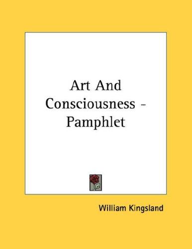 Cover for Art And Consciousness - Pamphlet