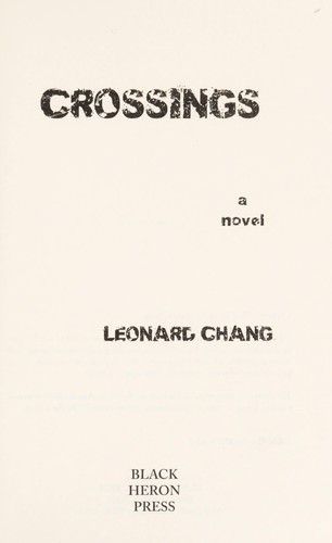 Cover for Crossings