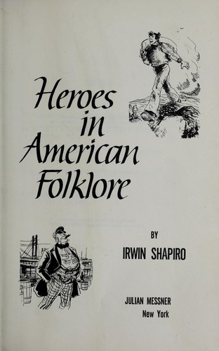 Cover for Heroes in American Folklore