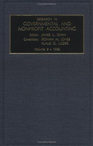 Cover for Research in Governmental and Nonprofit Accounting