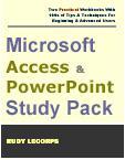 Cover for Microsoft Access & PowerPoint Study Pack