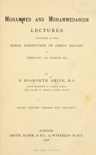 Cover for Mohammed and Mohammedanism