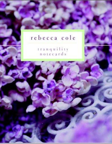 Cover for Rebecca Cole Tranquility Signature Vertical Note Cards