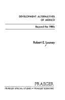 Cover for Development alternatives of Mexico