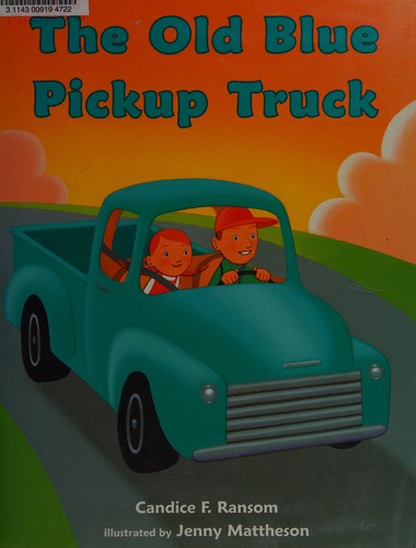 Cover for The old blue pickup truck