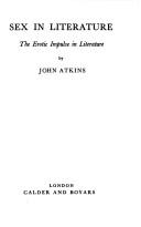 Cover for Sex in Literature