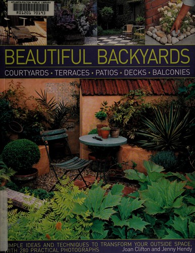 Cover for Beautiful backyards