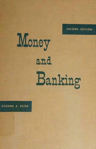 Cover for Money and banking