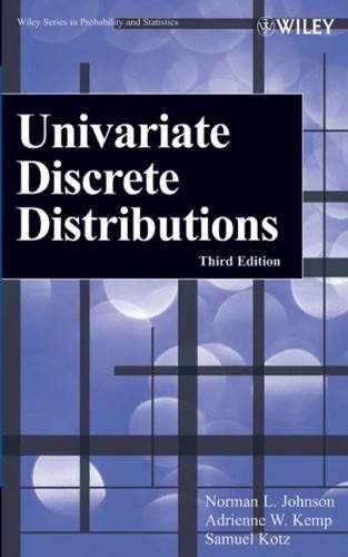 Cover for Univariate discrete distributions