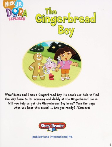 Cover for The Gingerbread Boy