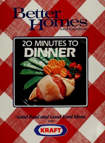 Cover for 20 minutes to dinner