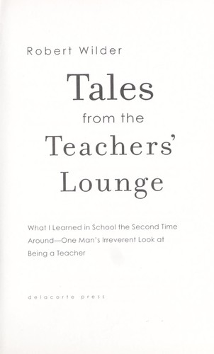 Cover for Tales from the teachers' lounge