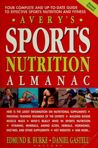 Cover for Avery's sports nutrition almanac