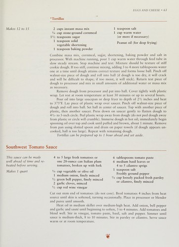 Cover for One-dish meals.