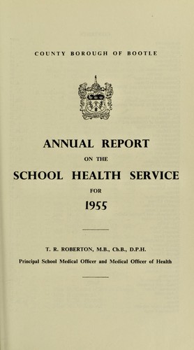 Cover for [Report 1955]