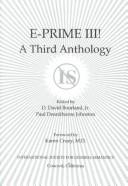 Cover for E-Prime III!