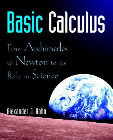 Cover for Basic calculus
