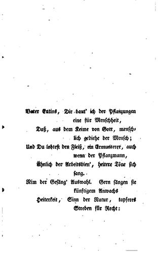 Cover for Luise: Ein lændliches Gedicht in drei Idyllen