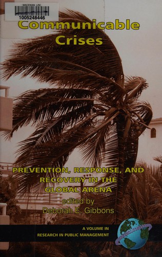 Cover for Communication crises