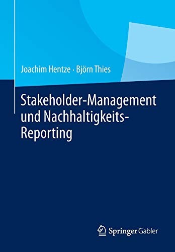 Cover for Stakeholder-Management und Nachhaltigkeits-Reporting
