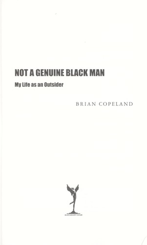 Cover for Not a genuine black man