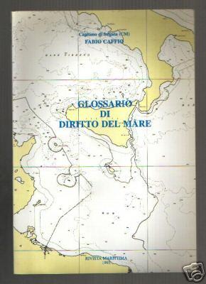 Cover for Glossario di diritto del mare