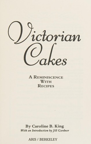 Cover for Victorian Cakes