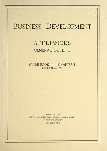 Cover for Business development