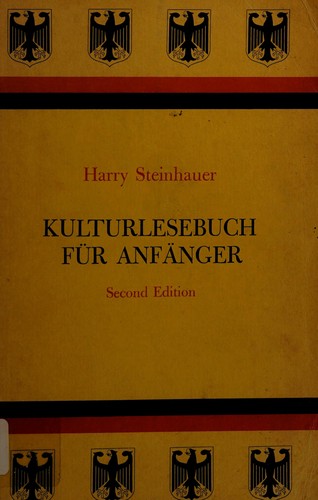 Cover for Kulturlesebuch für Anfänger.