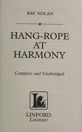 Cover for Hang-Rope at Harmony