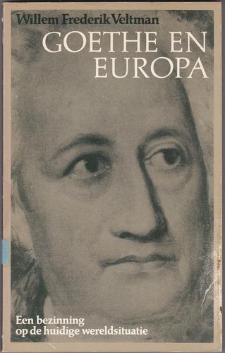 Cover for Goethe en Europa