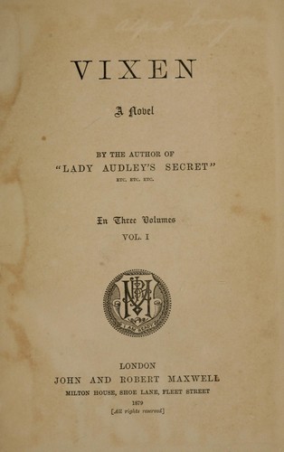 Cover for Vixen