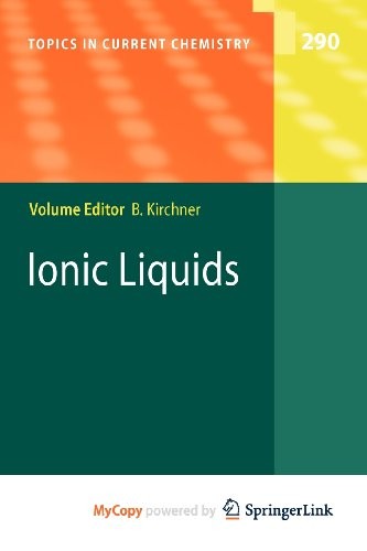 Cover for Ionic Liquids