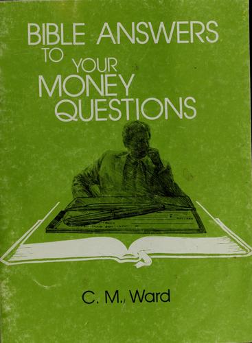 Cover for Bible answers to your money questions