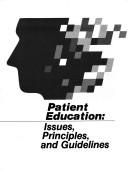 Cover for Patient education
